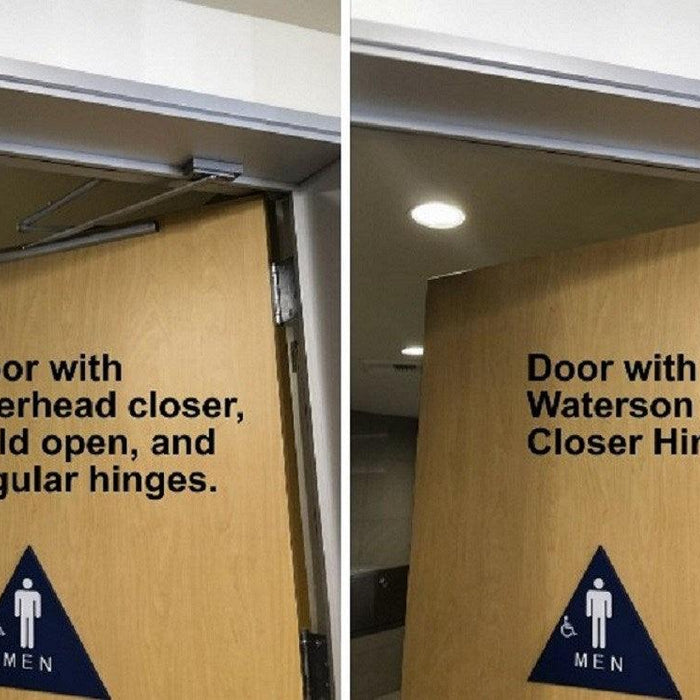 An Attractive ADA Bathroom Door Closer Requirement - Waterson Multi-function Closer Hinge