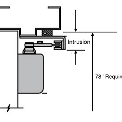ADA Vertical Clearance Fire Rated Door Solution - Waterson Multi-function Closer Hinge