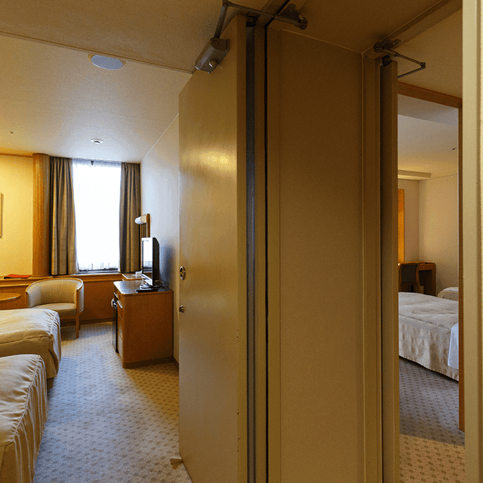 Simplified Hardware for Communicating Doors - Waterson Multi-function Closer Hinge