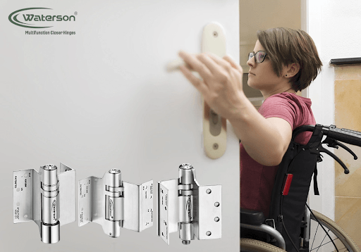 SOLVING THE WHEELCHAIR DOOR ACCESS CONUNDRUM - Waterson Multi-function Closer Hinge