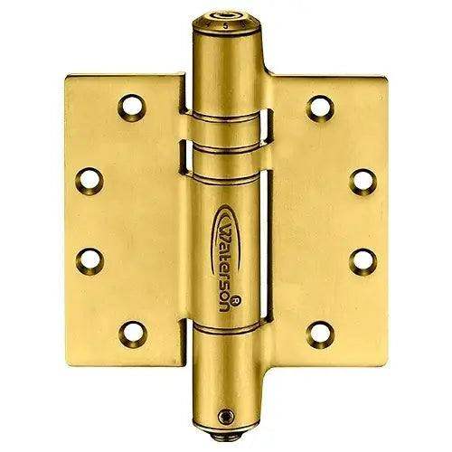 K51M-450-A3 | Mechanical Adjustable Gate Door Hinges | 4.5” x 4.5” | Fire-rated Stainless Steel | 3 Pack - Waterson Multi-function Closer Hinge