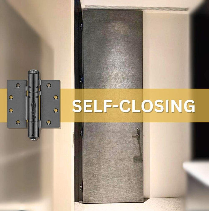 4 inch self closing door hinges
