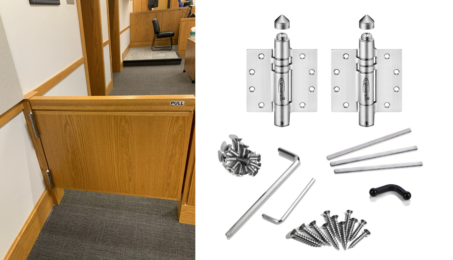Courtroom Swing Door Hinges: What a Courtroom Door Really Needs