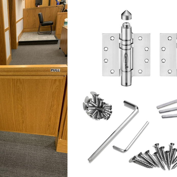 Courtroom Swing Door Hinges: What a Courtroom Door Really Needs