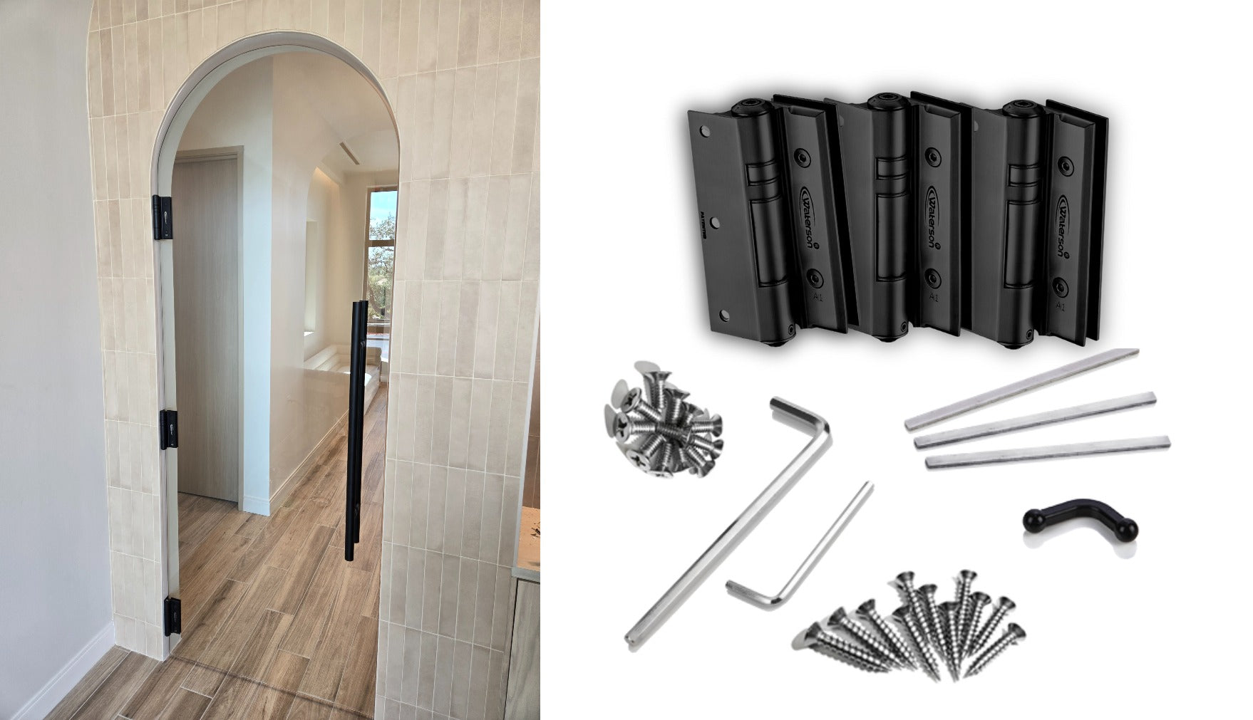 Waterson Glass Door Hinges for Frameless Glass Doors: Models, Specs and How to Choose