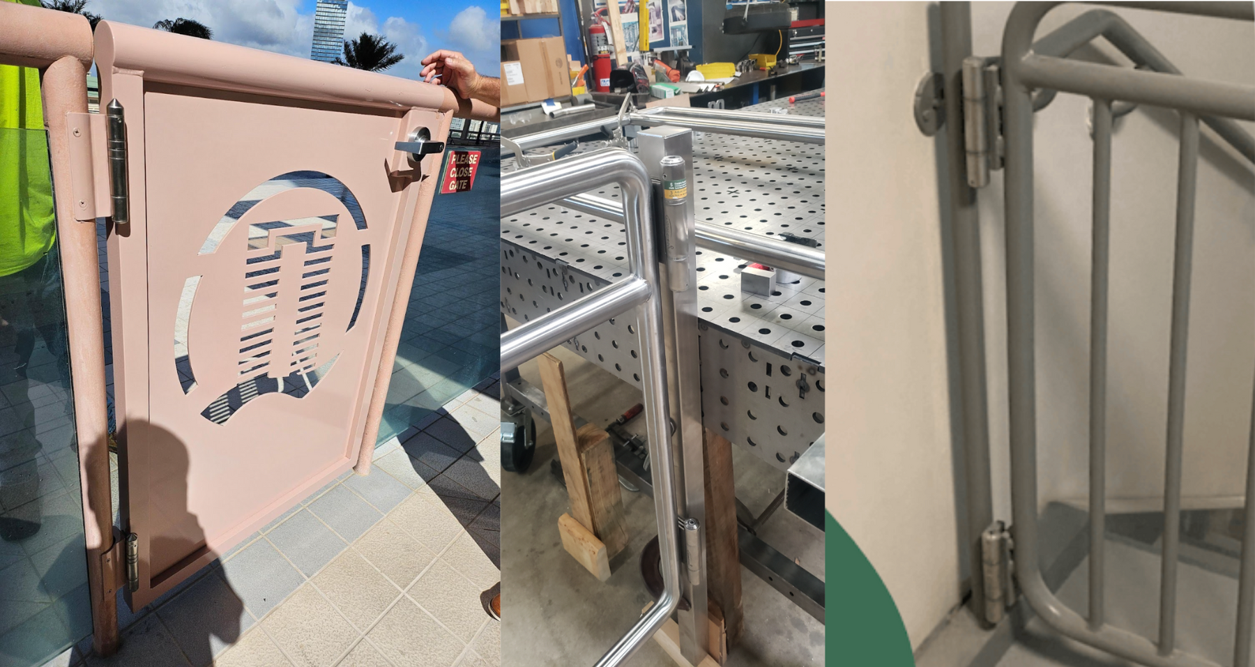 How to Install Gate Hinges on a Round Post
