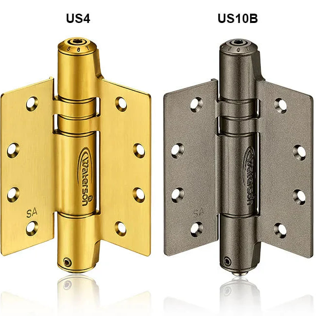 Waterson Door Closer Size Guide: 4", 4.5", 5", and 6" Templates Explained