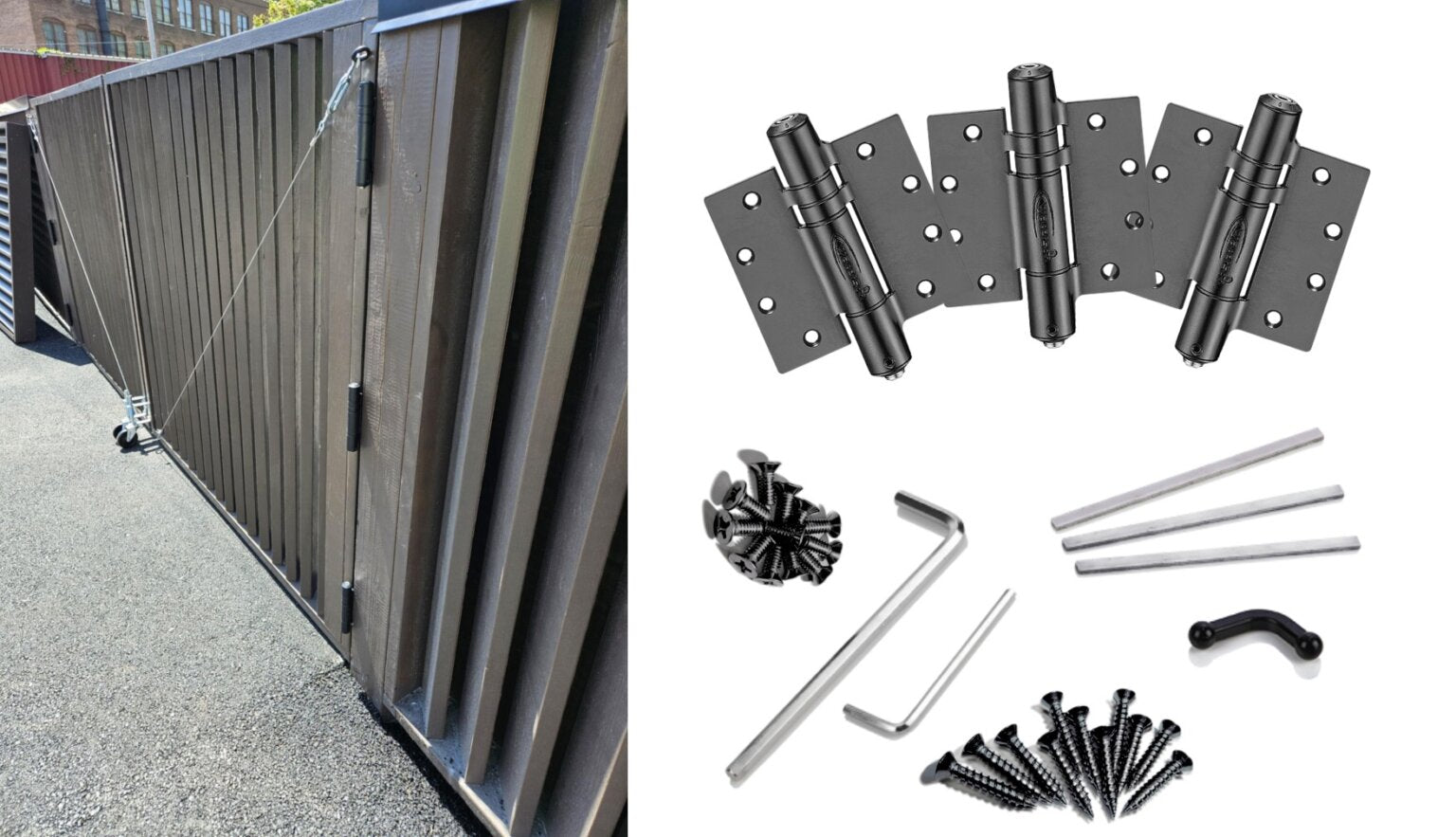 Heavy Duty Carriage Door Hinges: No Sag, No Slam, No Rust