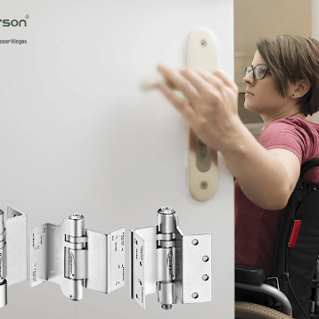 SOLVING THE WHEELCHAIR DOOR ACCESS CONUNDRUM - Waterson Multi-function Closer Hinge