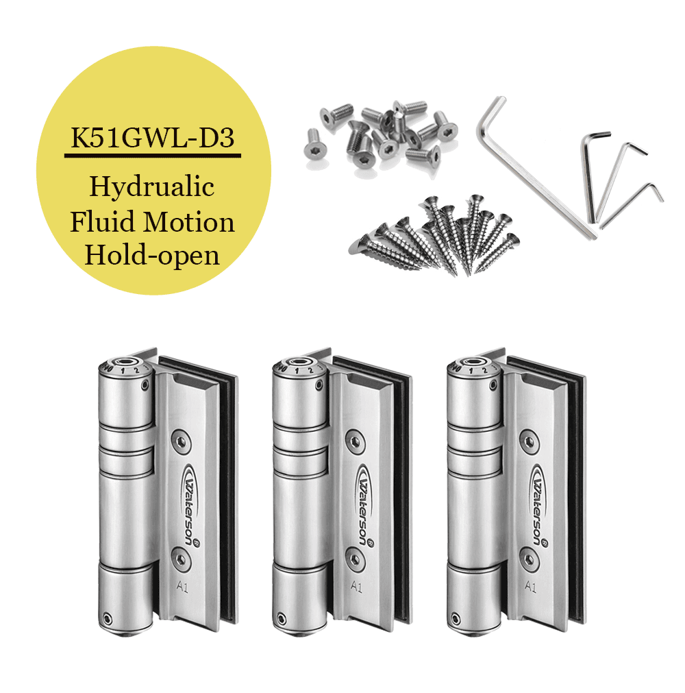 Hydraulic Glass Door Hinge