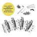 concealed swing clear hinge