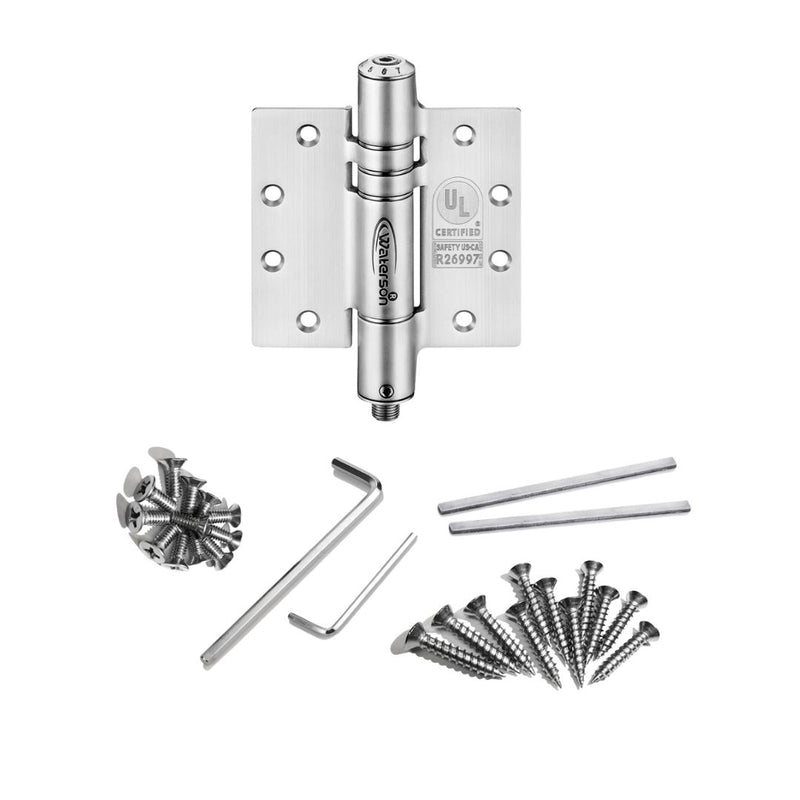 Waterson commercial self closing door hinge installation toolkit