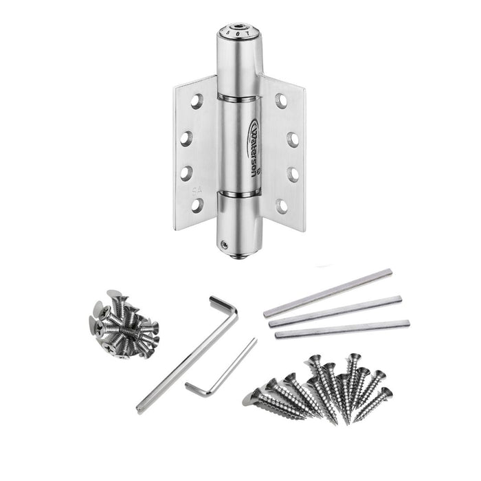 1pc Self Closing Hinge to Hold Door Open | Heavy Duty | 4x4 | Single Hinge | SS304 | K51M-400-SB