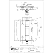 glass to glass pool gate hinge
