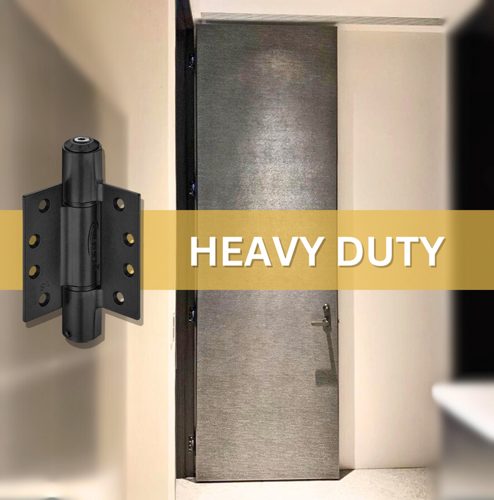 1pc Self Closing Hinge to Hold Door Open | Heavy Duty | 4x4 | Single Hinge | SS304 | K51M-400-SB