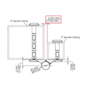pool gate hinge gap size guide
