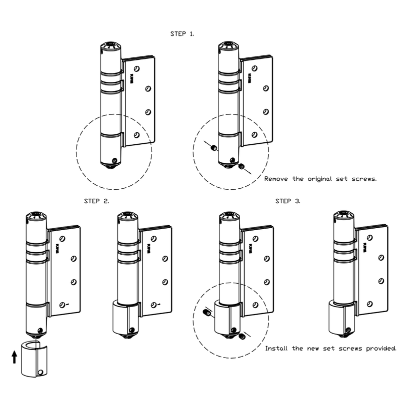 120 Degree Stainless Steel Door Stop | Door Hinges Accessories | WP02