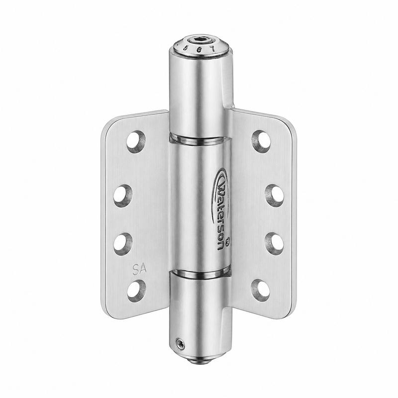 3pcs 1/4 Radius Door Hinge Soft Closing | Hold Open | 4x4 | 7ft | 260 lbs | 1 ⅜ or 1 ¾” Thick | SS304 | K51M-400-D3-14R