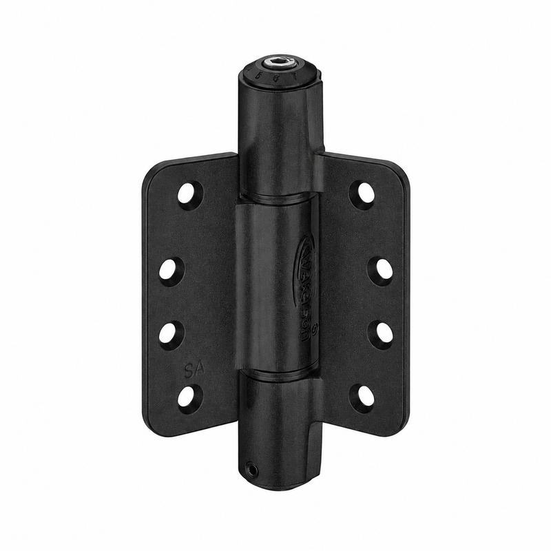 3pcs 1/4 Radius Door Hinge Soft Closing | Hold Open | 4x4 | 7ft | 260 lbs | 1 ⅜ or 1 ¾” Thick | SS304 | K51M-400-D3-14R