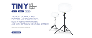 50W TINY LED Balloon Light Tower - Waterson Multi-function Closer Hinge