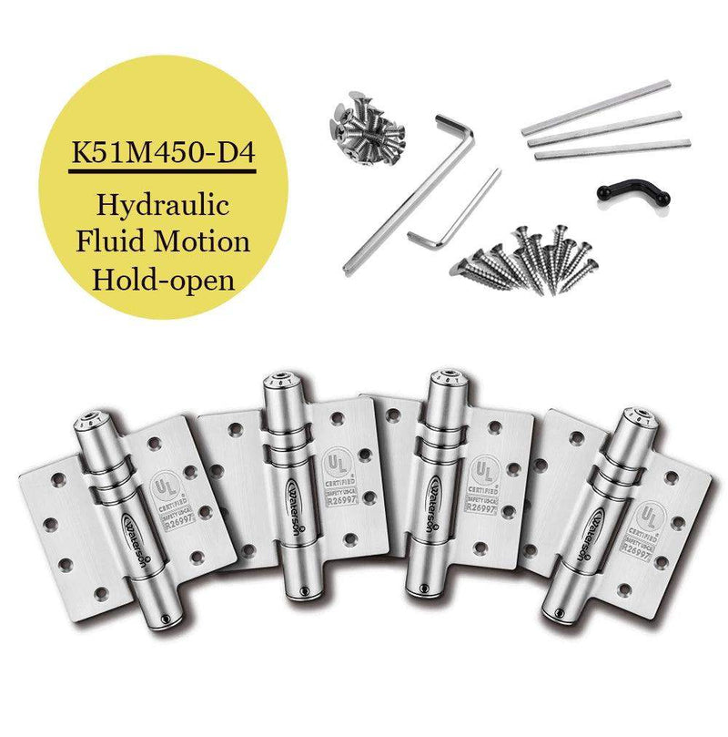 Waterson heavy duty hydraulic soft closing door hinge