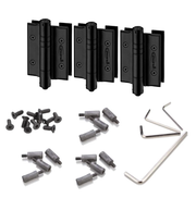 hydraulic glass door hinge