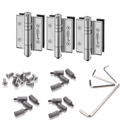hydraulic glass door hinge