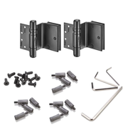 hydraulic glass door hinge