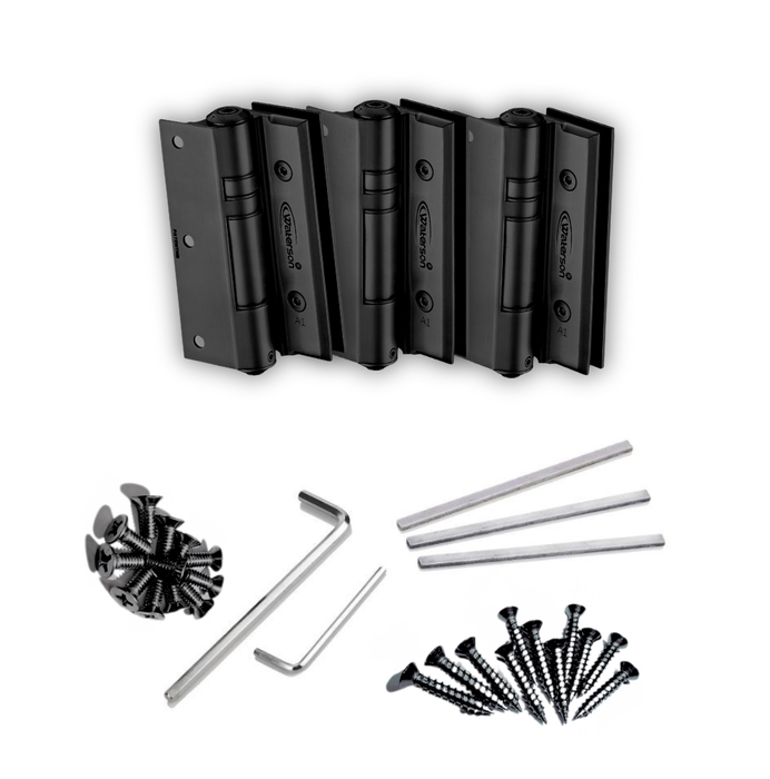 glass door soft close hinges