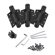 Waterson residential self closing fire rated door hinge flat black