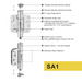 5/8 Radius Hinges