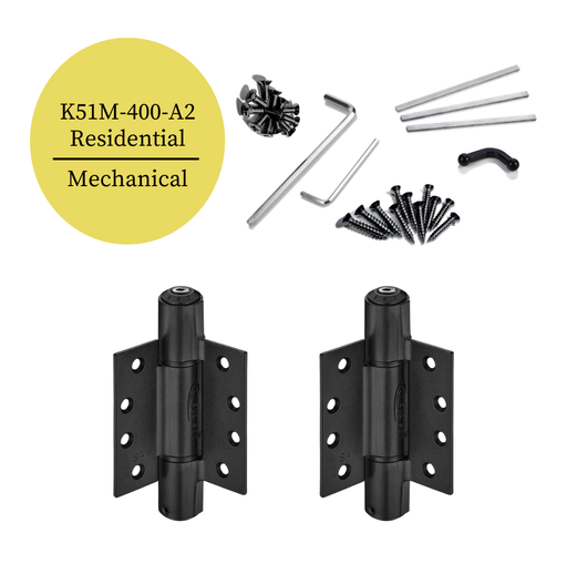 interior door hinges black