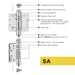 K51M-400-A3 | Mechanical Adjustable Self Closing Hinge | 4” x 4” | Heavy Duty Stainless Steel | 3 Pack - Waterson Multi-function Closer Hinge