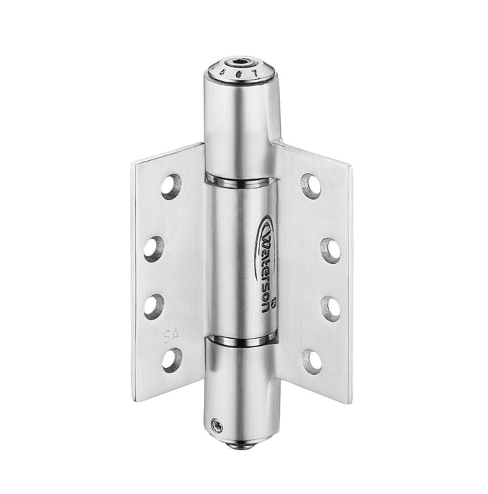 K51M-400-A3 | Mechanical Adjustable Self Closing Hinge | 4” x 4” | Heavy Duty Stainless Steel | 3 Pack
