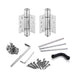 heavy duty cafe door hinges