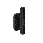 Waterson residential self closing door hinge single flat black