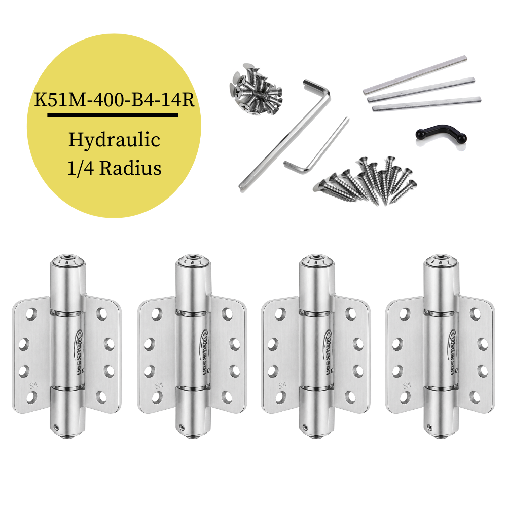 1/4 Radius Hinges for Interior Door