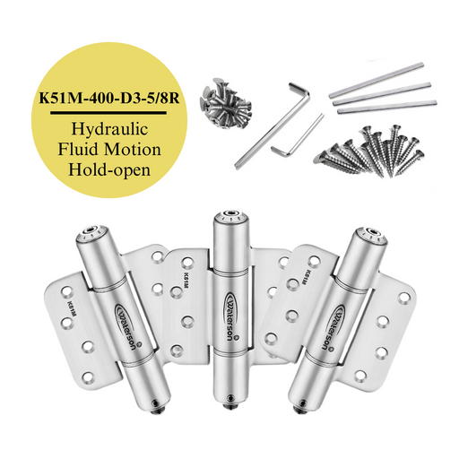4 Inch Spring Hinge 5/8 radius