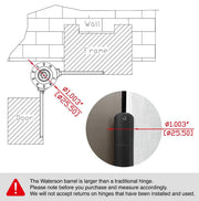 adjustable self closing door hinges