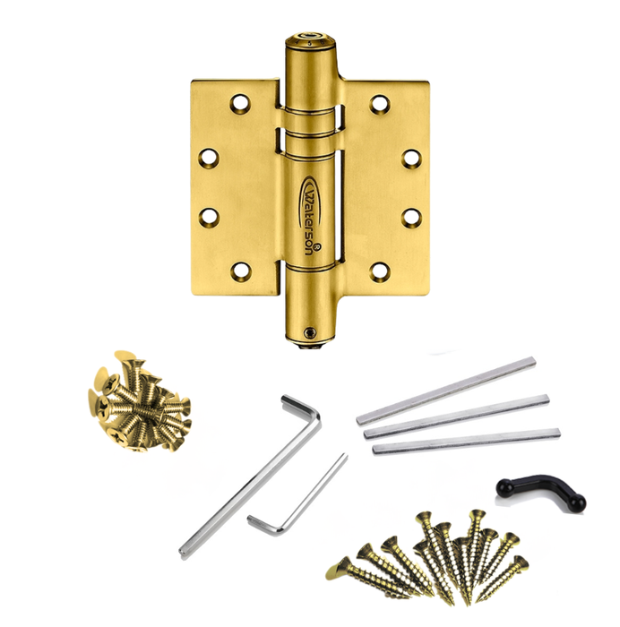 1pc Double Spring Hinge Self Closing | Fire Rated | 5x5 | Single Hinge | SS304 | K51M-500D-DS