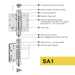 self closing spring hinge