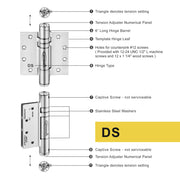 commercial spring hinges