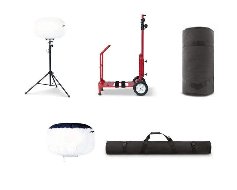 100W MINI LED Balloon Light Tower - Waterson Multi-function Closer Hinge