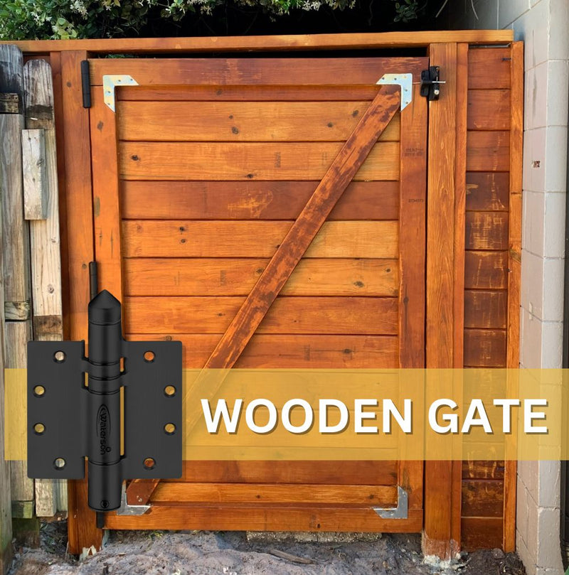 heavy duty wood gate hinge exterior
