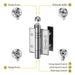 heavy duty stainless steel marine hinges