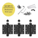 heavy duty wrought iron gate hinges