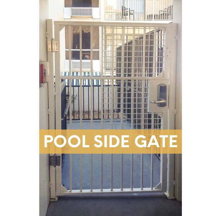 pool gate hinges