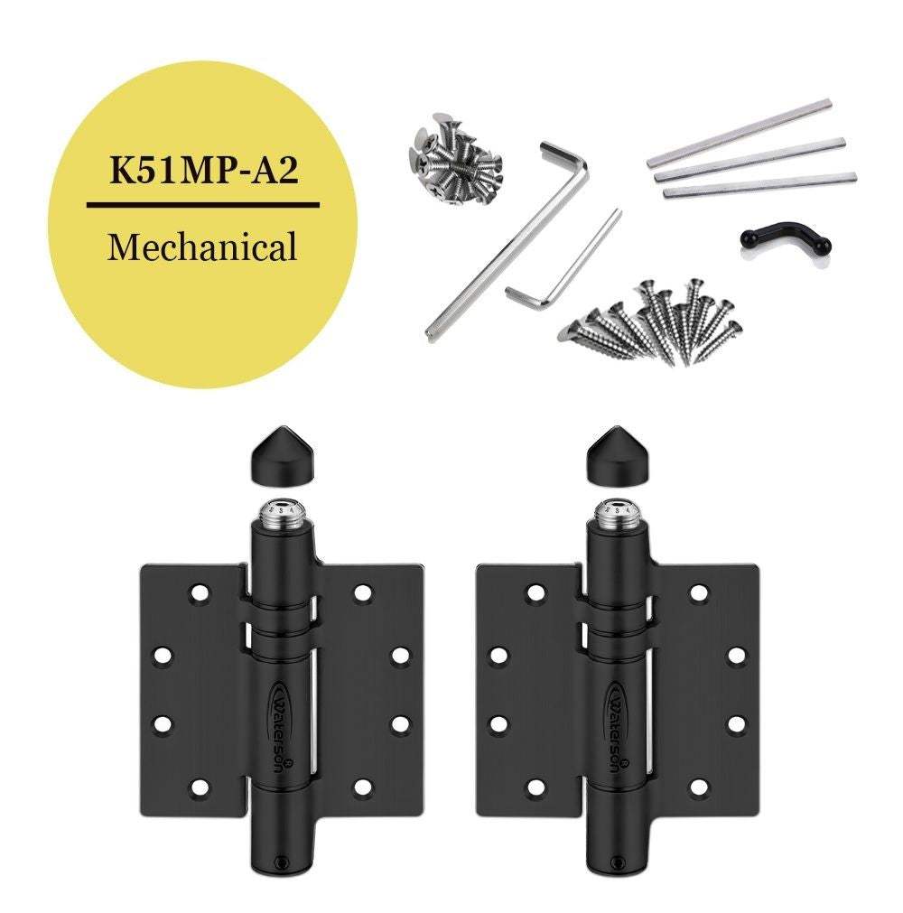 Black Stainless Steel Gate Hinges