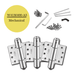 aluminum storefront door hinges