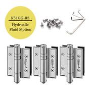 hydraulic glass door hinge